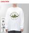 5.6オンス ビッグシルエット ロングスリーブ Tシャツ（長袖＋リブ）5509 【ユナイテッドアスレ】のサムネイル画像1枚目