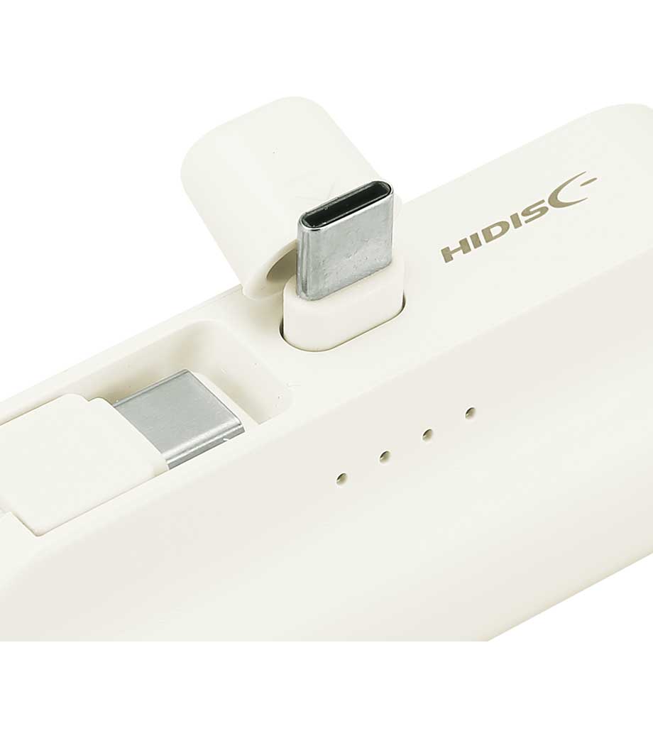 直挿タイプ 5000mAh モバイルバッテリー／PSEマーク付の画像6枚目