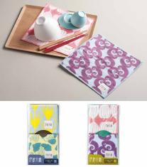 伊砂文様 かや織りふきん2枚組