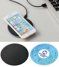 全面印刷できるワイヤレス充電器 ラウンド 10W