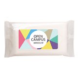 100個からつくれる!除菌ウェットハンディ10枚【フルカラー印刷】