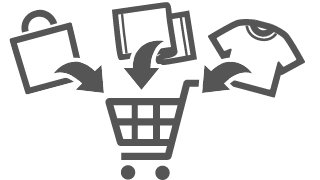 複数商品を一括で注文するイメージ
