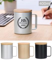 ウッドキャップ・ステンレスマグ